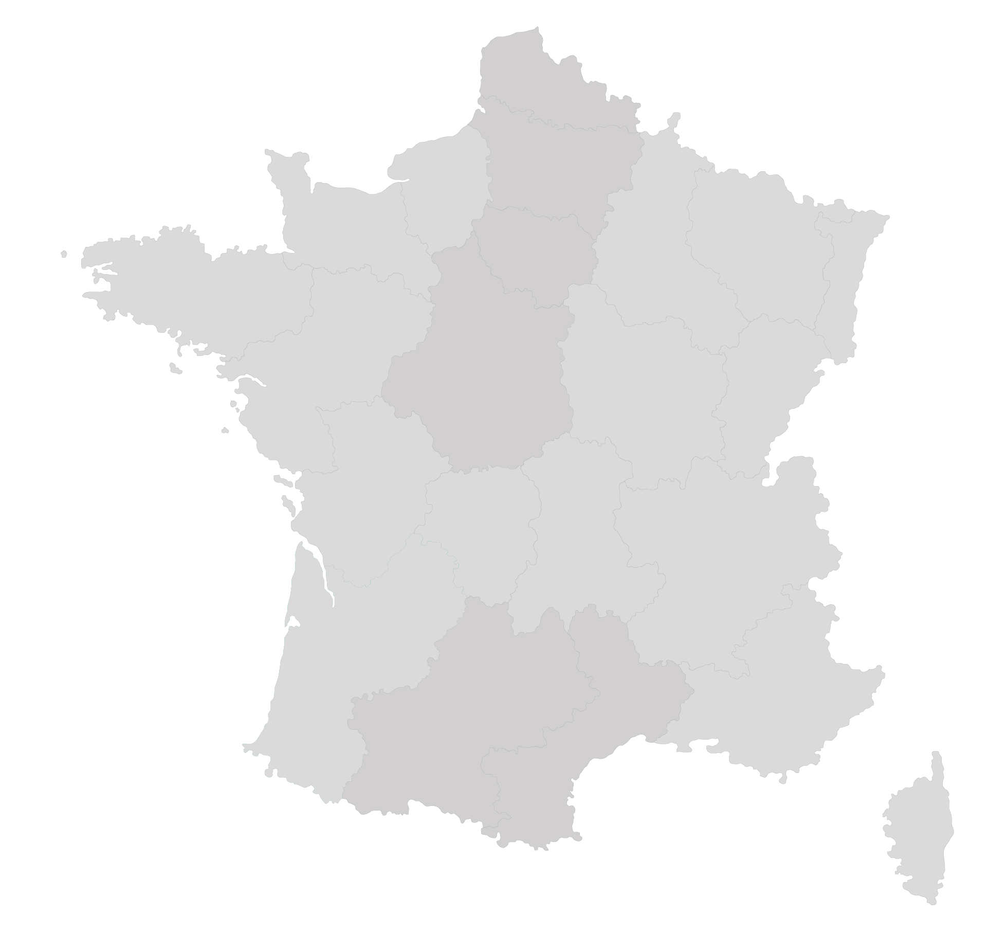 Carte des agences Ntico en France