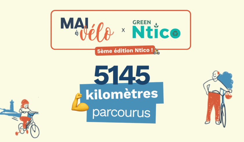 Image du résultat de notre challenge Mai à Vélo 2026.